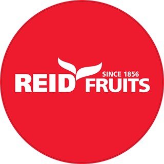 The Reid Fruits logo — it looks like a cherry because Reid's is well known for it's Tasmanian cherries. 