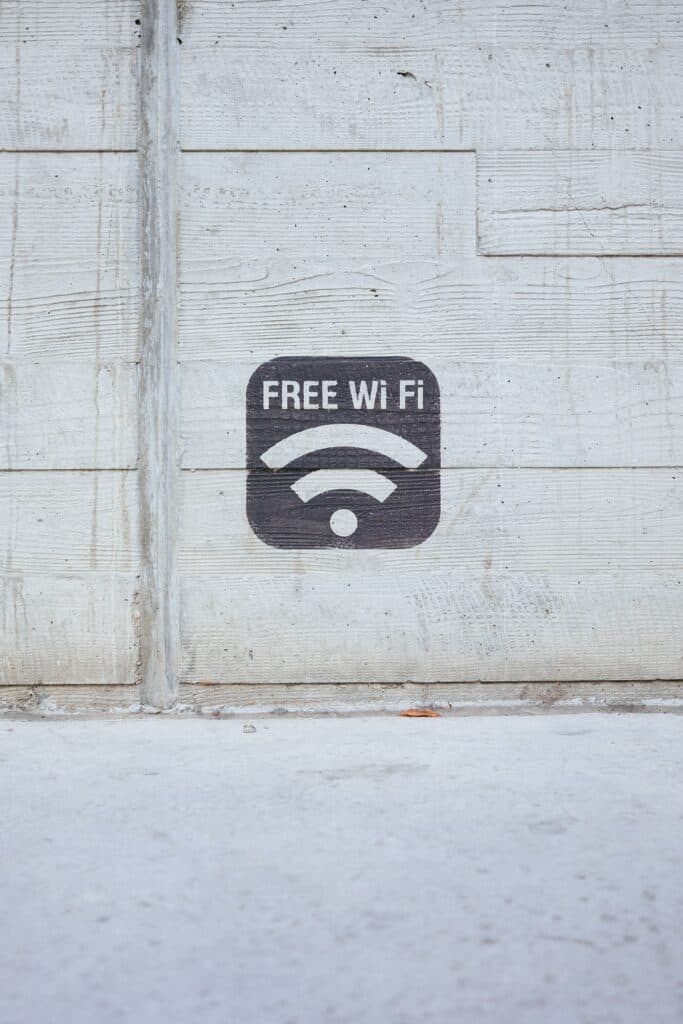 Free WiFi is pretty important wherever you're travelling. 
